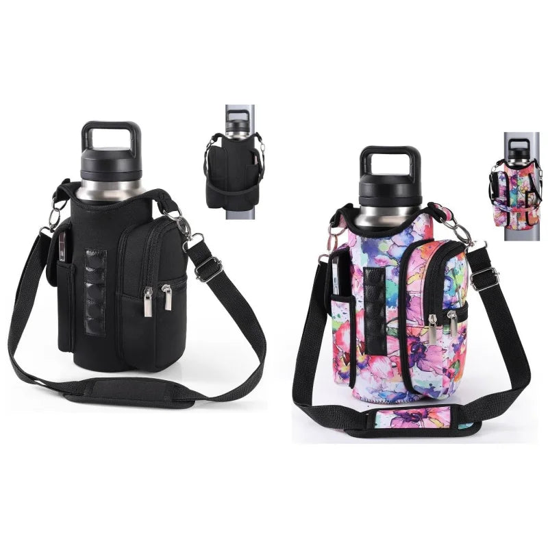 Magnetic Gym Bag, Water Bottle Holder Gym magnetic bag company, Magnetic Crossbody Gym Bag for Gym, Travel, Work and Sports