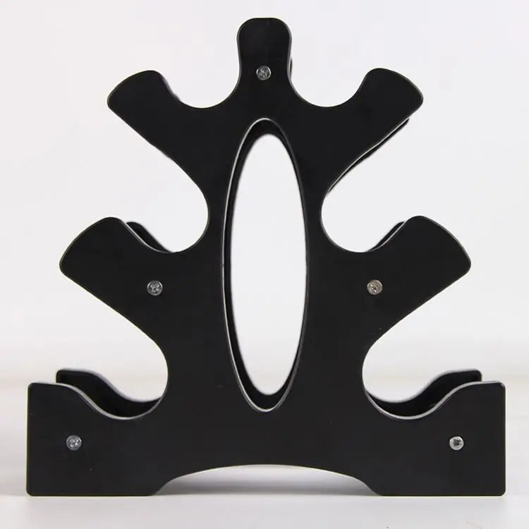 Kettlebell Tree Holder Rack Dumbbell Shelf Fitness Fixing Triangle Shaped Stand Dumbbell Storage Bracket Holder Gym Accessories