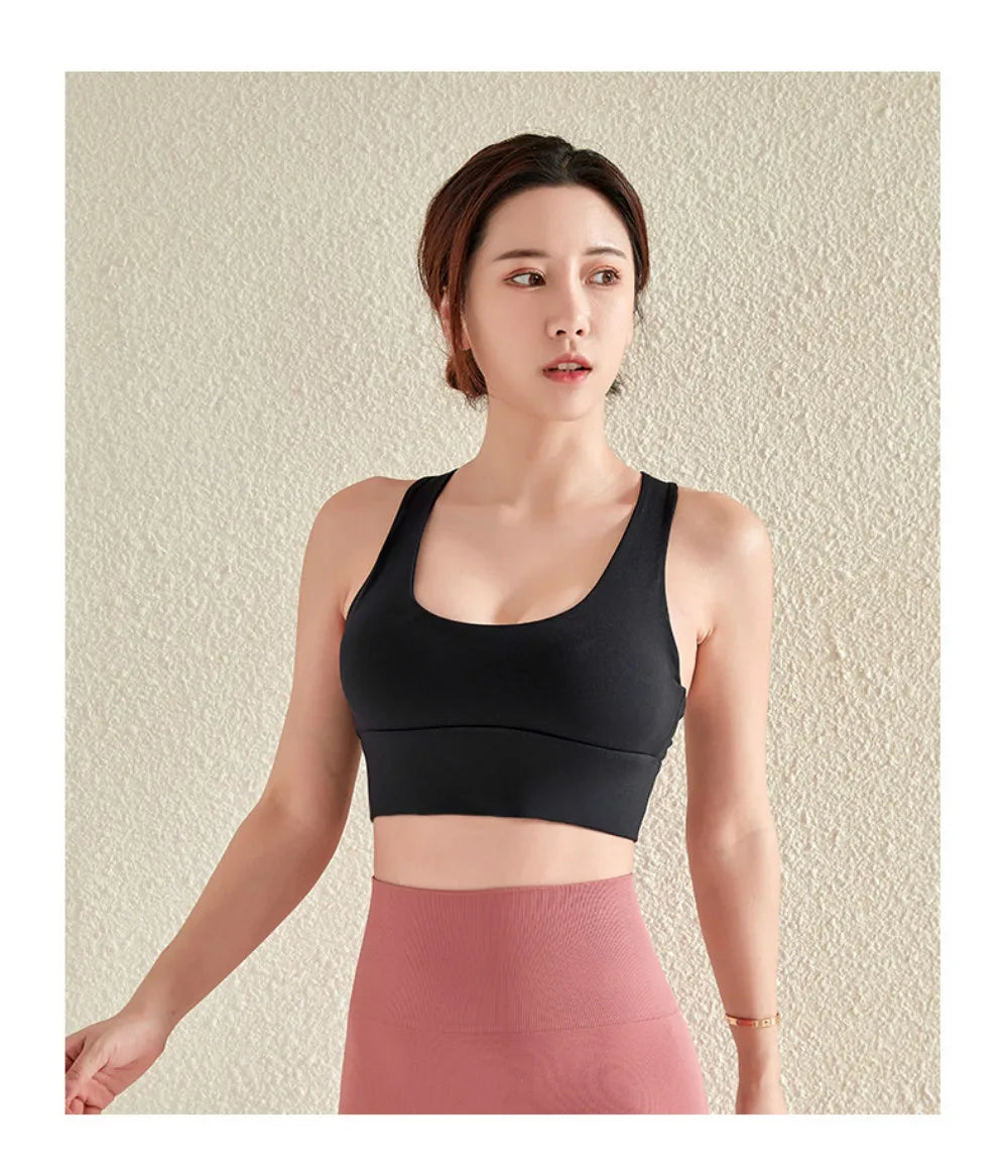 Women's Workout Cross Back Sports Bra