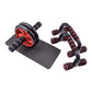 Home Fitness Bundle - Ab Roller, Jump Rope, Mat & Grip Trainer