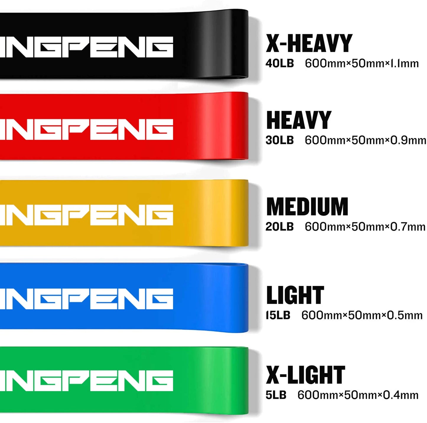 LINGPENG Resistance Band Set