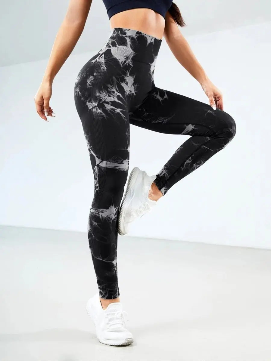 Female High Waist Sports Leggings