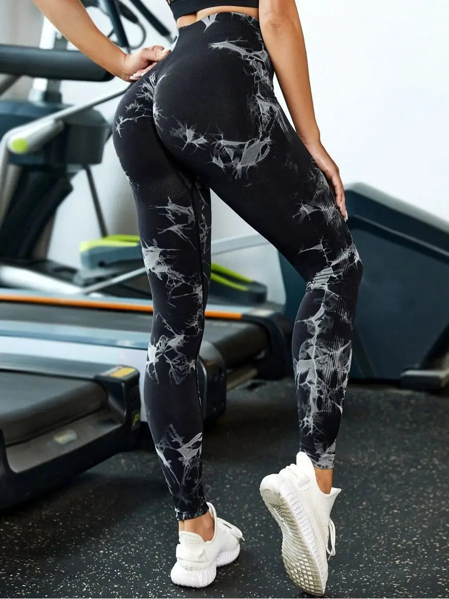 Female High Waist Sports Leggings