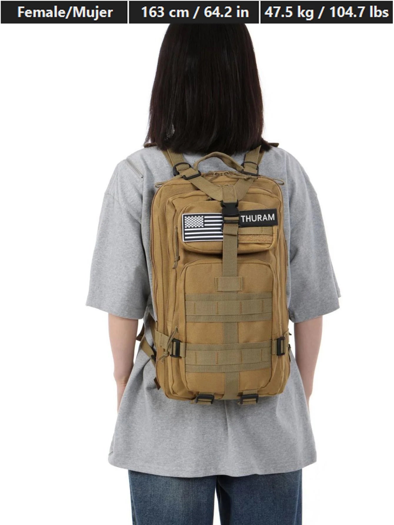 25L/50L Tactical/Fitness Backpack