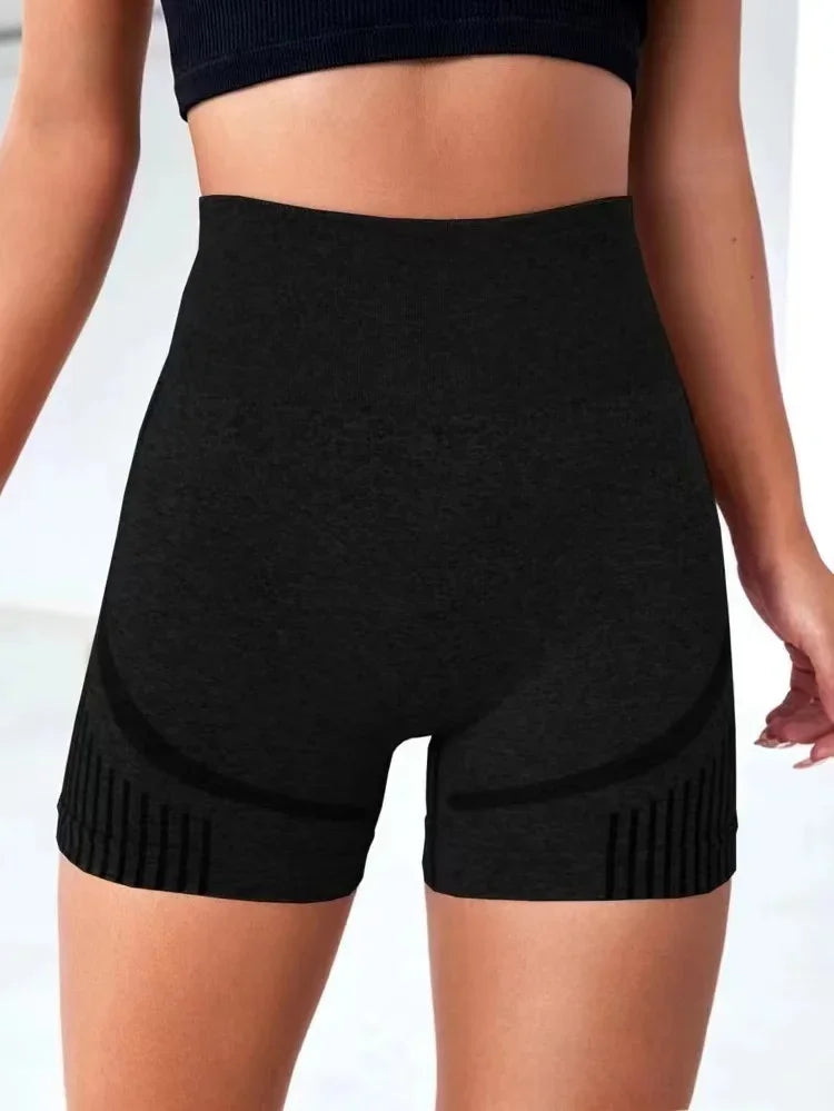 Women's High Waist Workout/Yoga Shorts