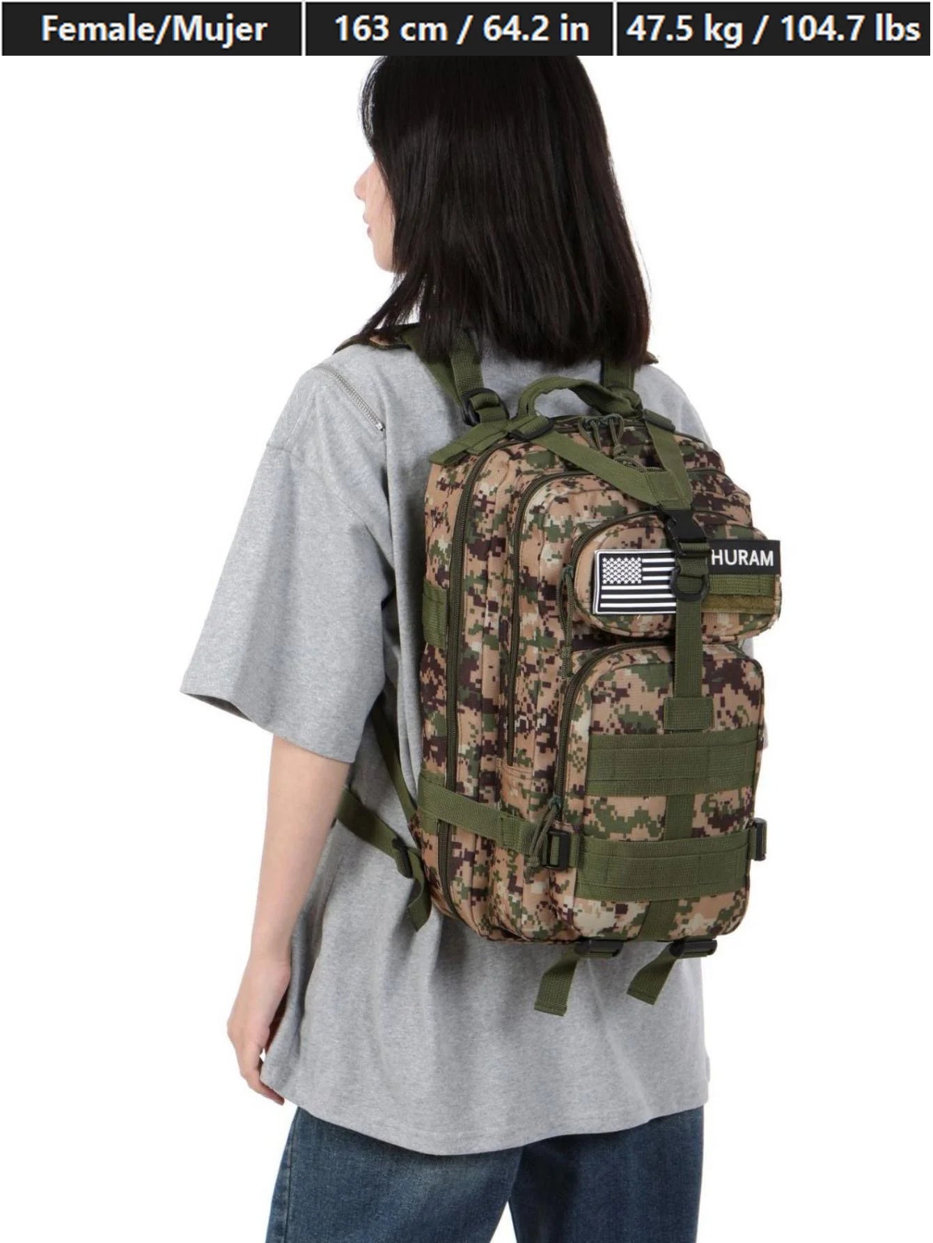 25L/50L Tactical/Fitness Backpack