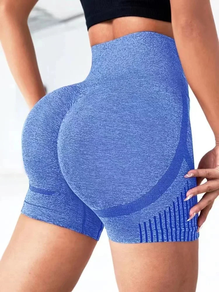 Women's High Waist Workout/Yoga Shorts