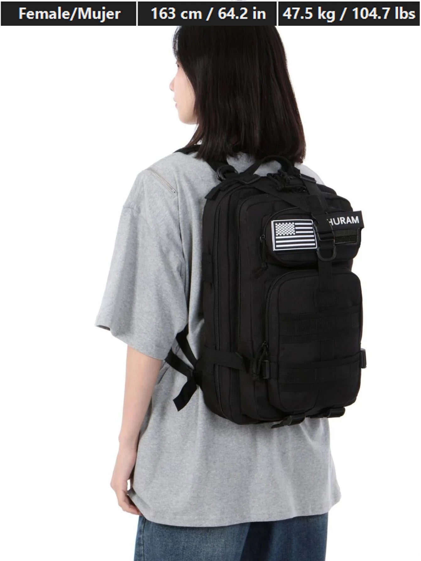 25L/50L Tactical/Fitness Backpack