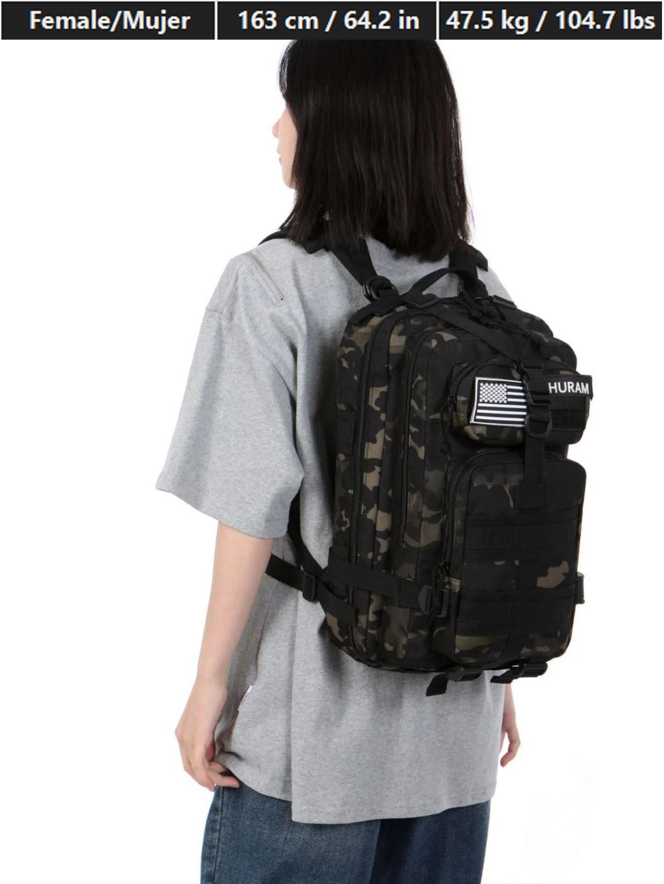 25L/50L Tactical/Fitness Backpack