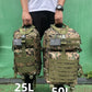 25L/50L Tactical/Fitness Backpack (No water bottle holders)