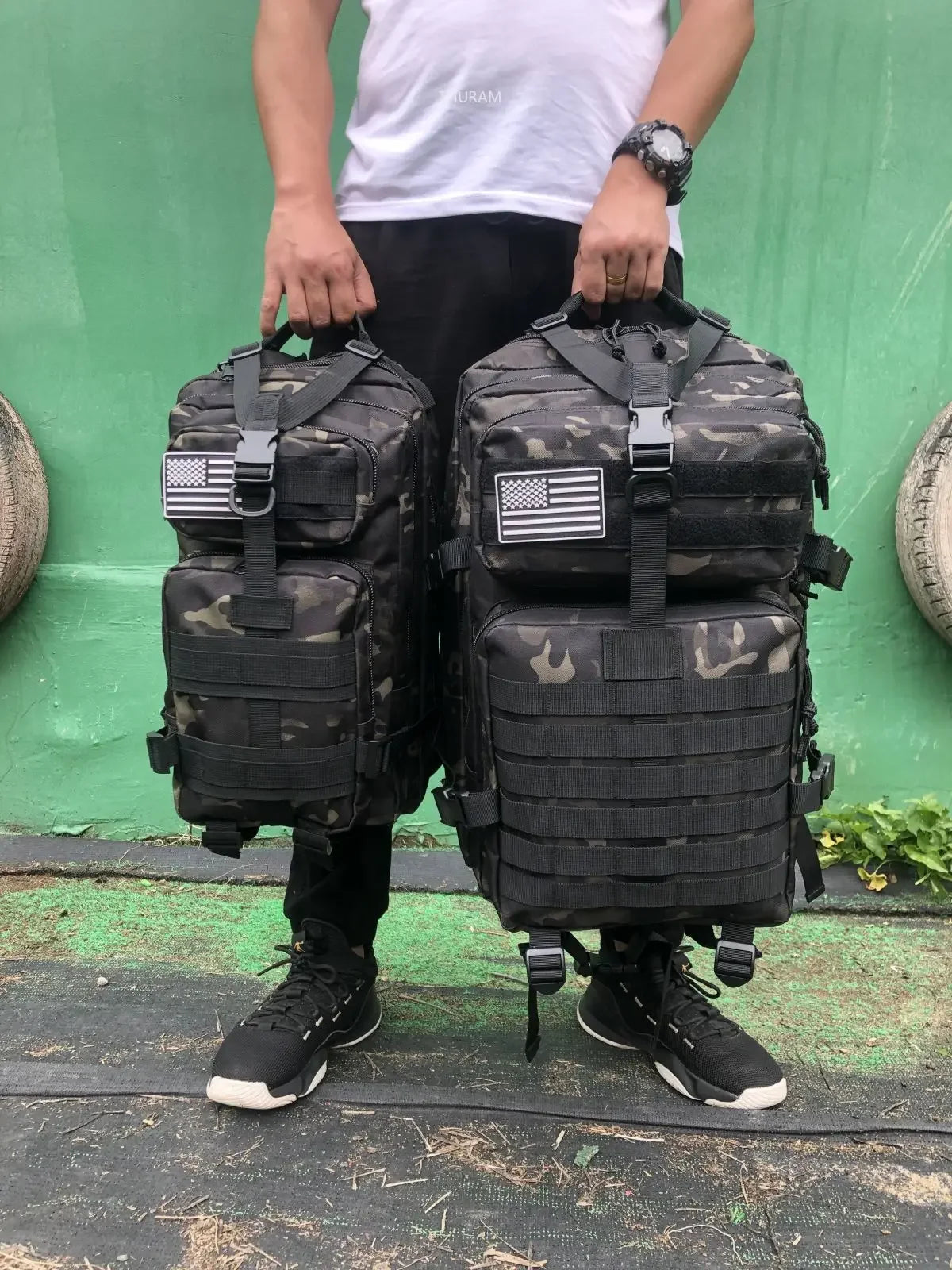 25L/50L Tactical/Fitness Backpack (No water bottle holders)