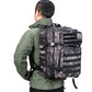 QT&QY 45L Tactical Backpack For Men Molle 3 day survival Backpack Hunting Camping Hiking GYM Rucksack Survival Bug Out Bag