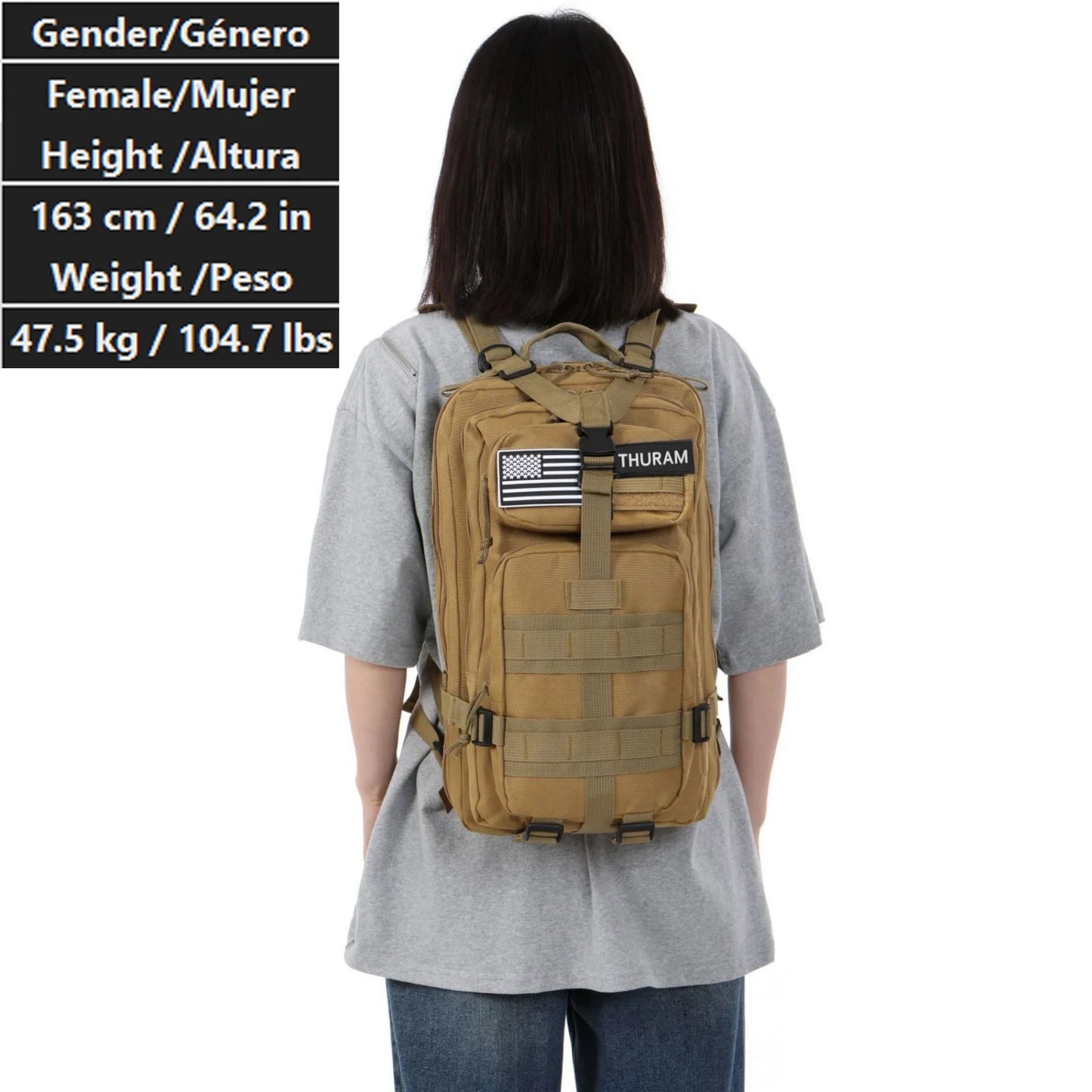 30L/50L Tactical/Fitness Backpack