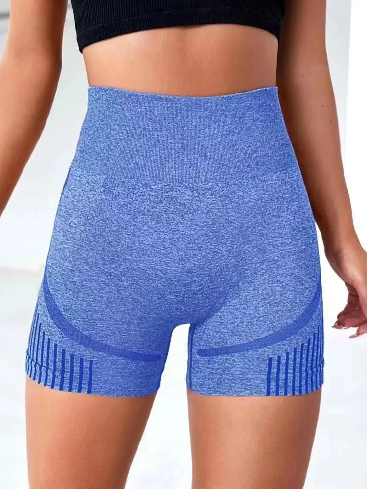 Women's High Waist Workout/Yoga Shorts