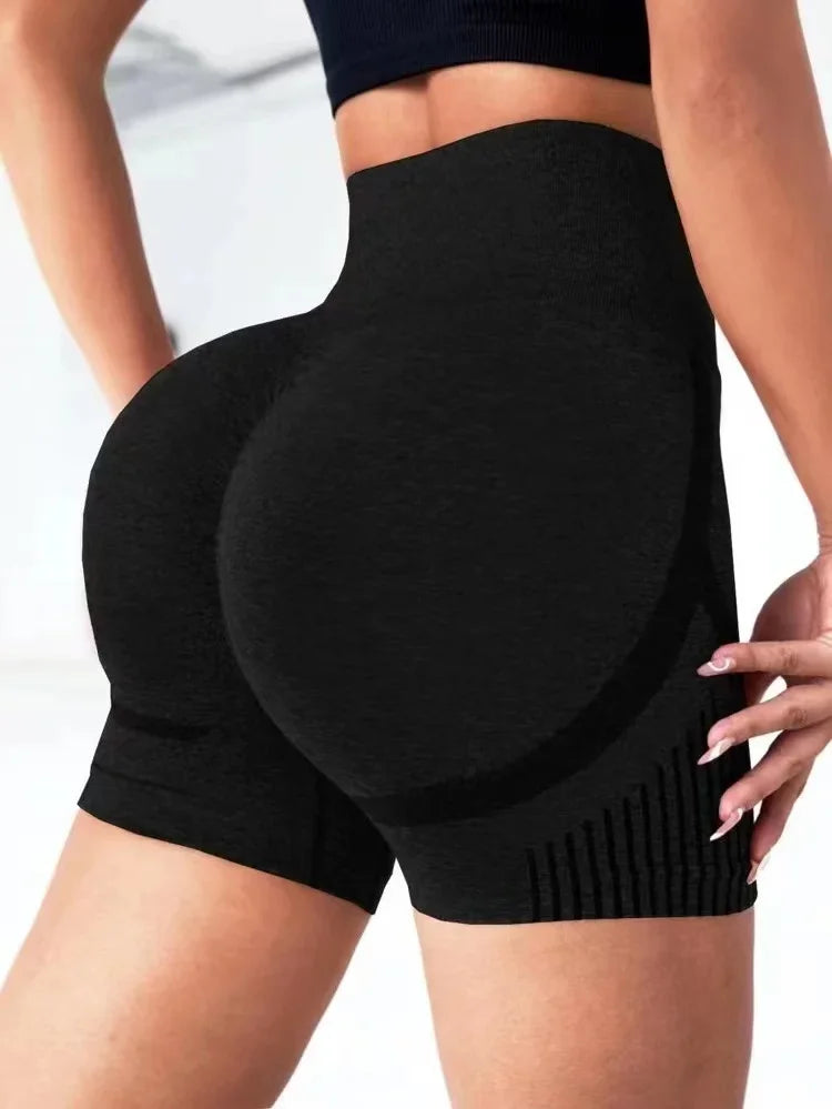 Women's High Waist Workout/Yoga Shorts