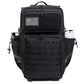 QT&QY 25L/45L Tactical Backpack for Women/men Laser Cut Molle survival Daypack School Bag Gym Rucksack with Dual Cup Holder