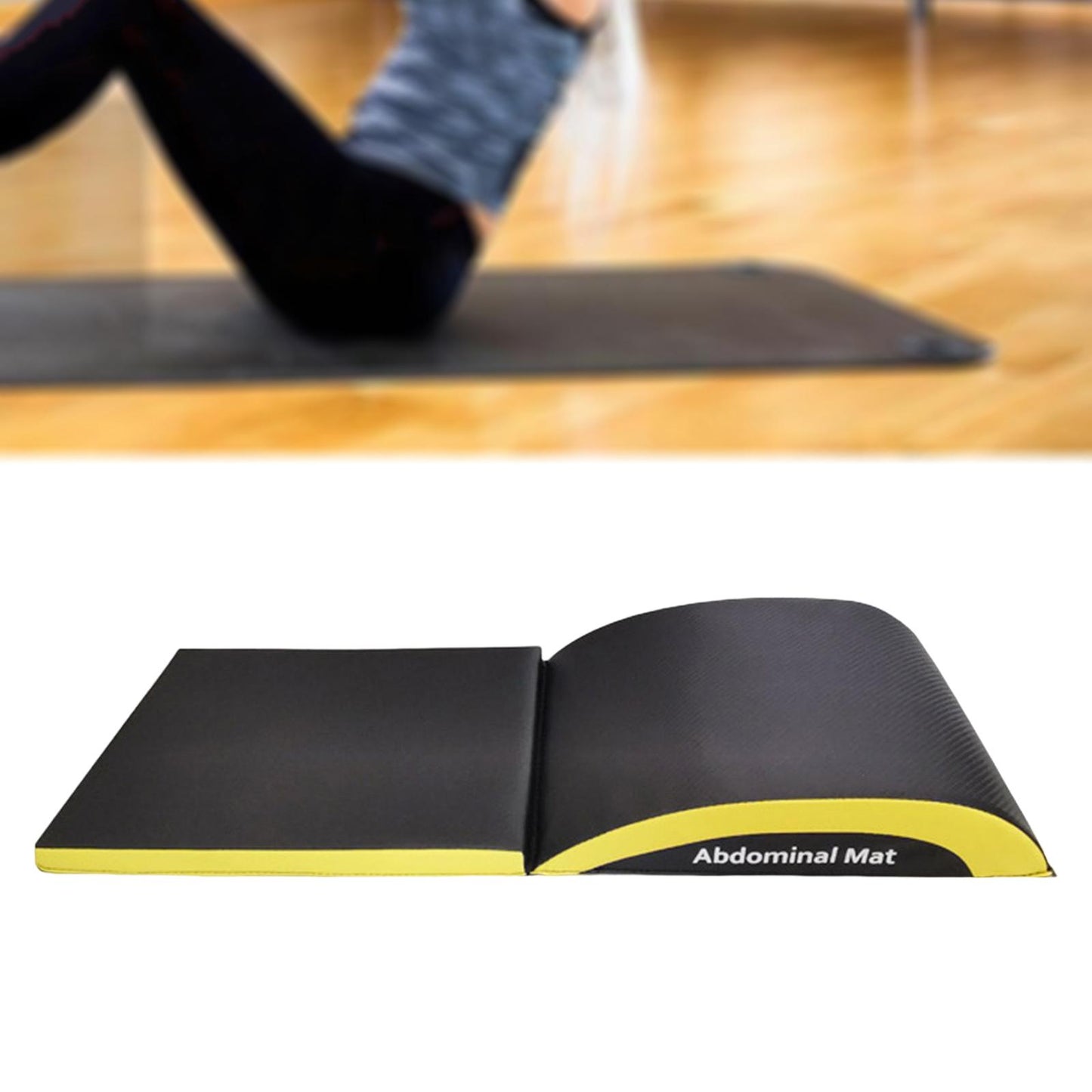 Ab Exercise Mat Gym Back Lumbar Support Abdominal Core Trainer Pad Cushion