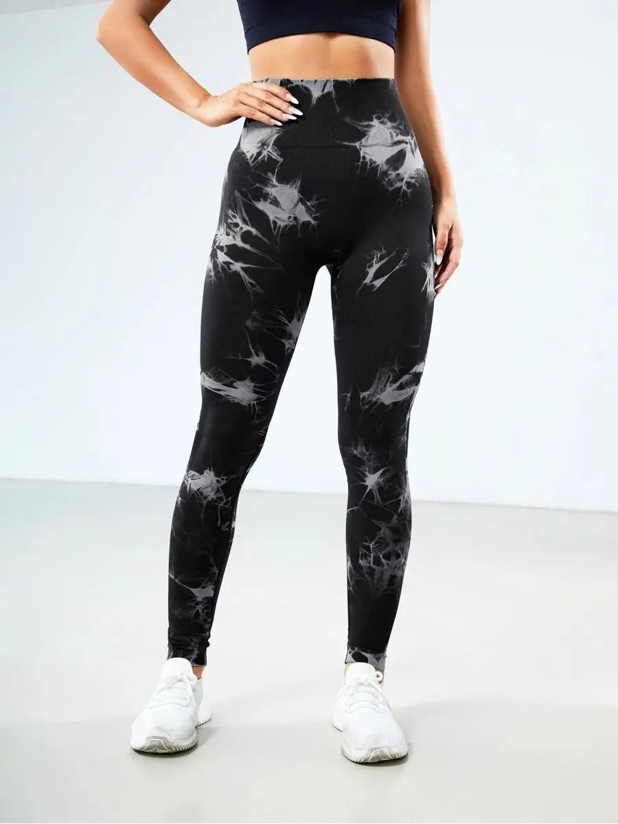 Female High Waist Sports Leggings